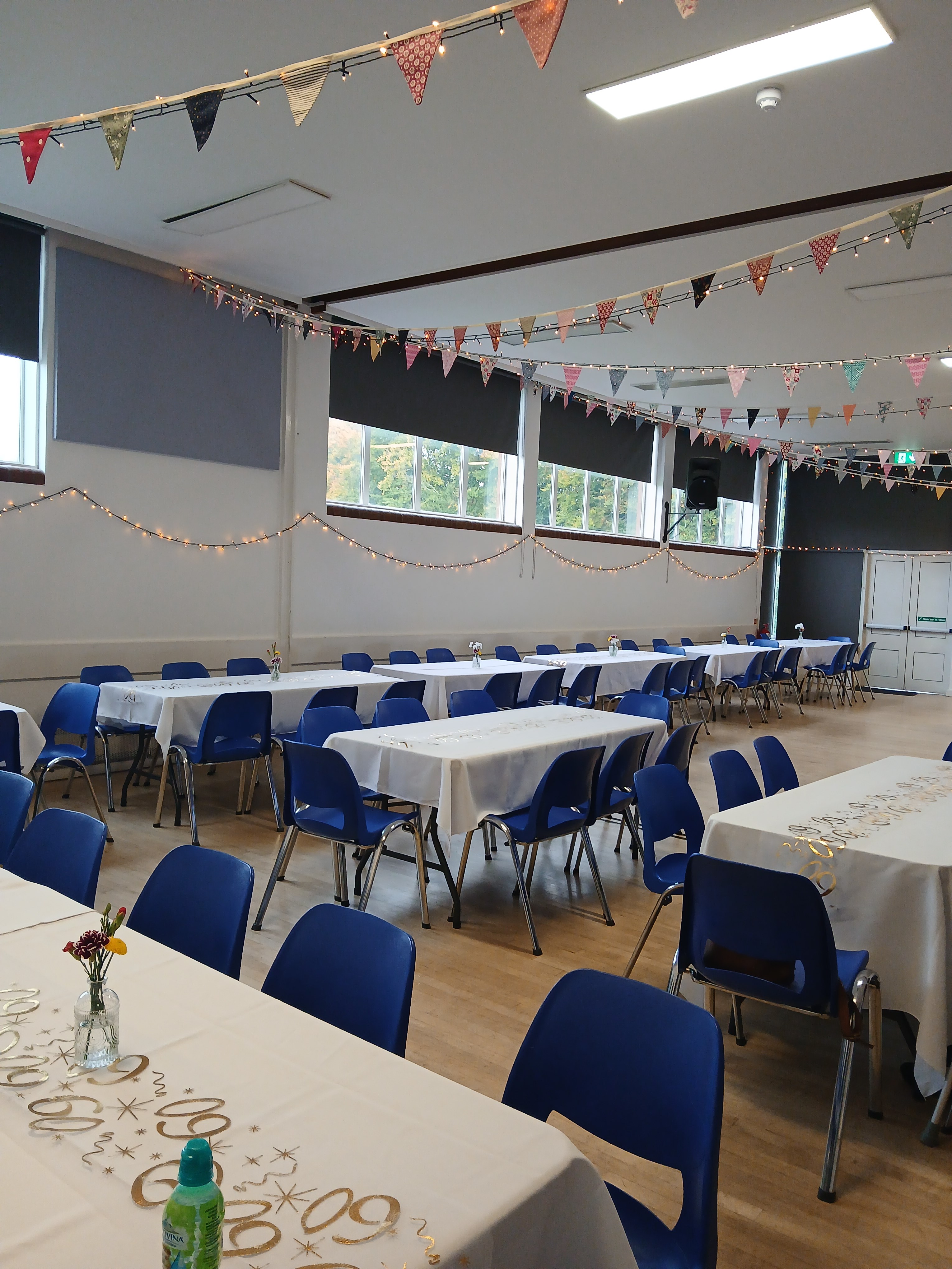 Hall lights & Bunting